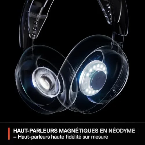 SteelSeries Arctis Nova 3XW Noir Sans-fil 2,4 GHz + Bluetooth 40 h - vue 6
