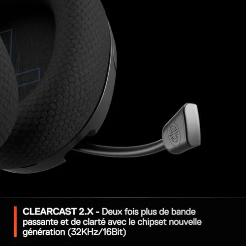 SteelSeries Arctis Nova 5P Noir 60h Autonomie Micro ClearCast 2.X - vue 7