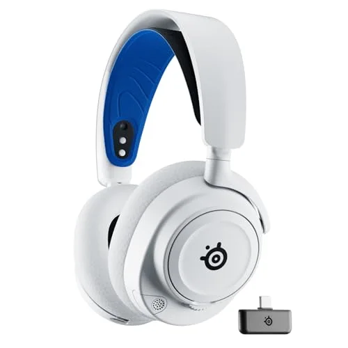 SteelSeries Arctis Nova 7P Wireless Blanc 38h Autonomie Bluetooth 5.3