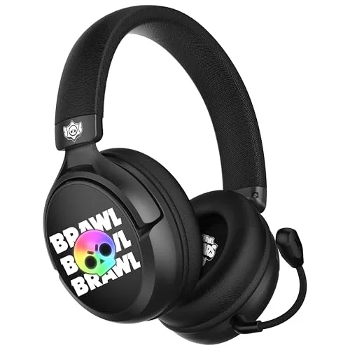 Subsonic Brawl Stars Brawl Casque Gaming Sans-fil LED RGB - vue 6