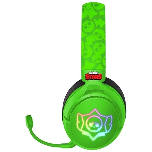 Subsonic Brawl Stars Brawl Casque Gaming Sans-fil LED - vue 3