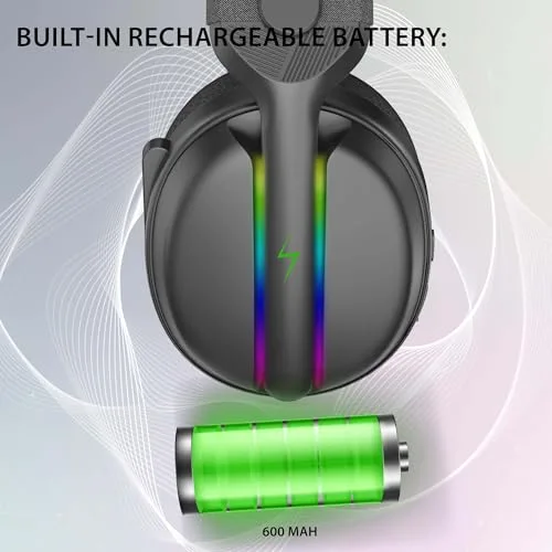 Subsonic Vektra LED Noir Sans-fil - vue 3