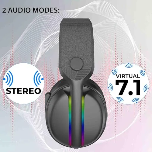 Subsonic Vektra LED Noir Sans-fil - vue 5