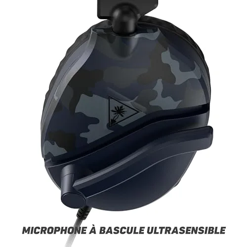 Turtle Beach Recon 70 Camo Bleu Casque Gaming Filaire 40mm - vue 6