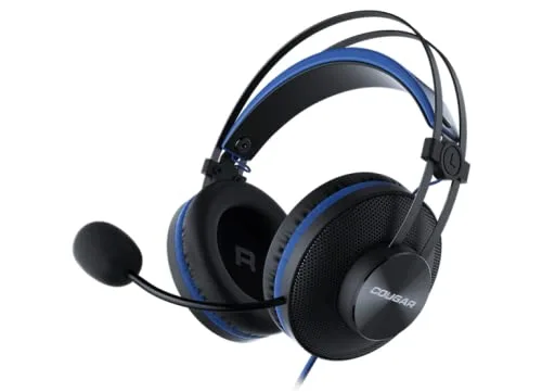 Cougar Immersa Essential Blue Casque Gaming Filaire 40mm - vue 2