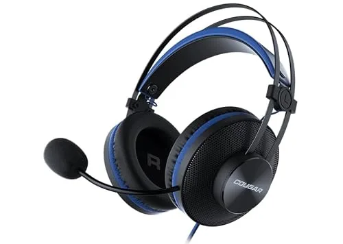 Cougar Immersa Essential Blue Casque Gaming Filaire 40mm - vue 4