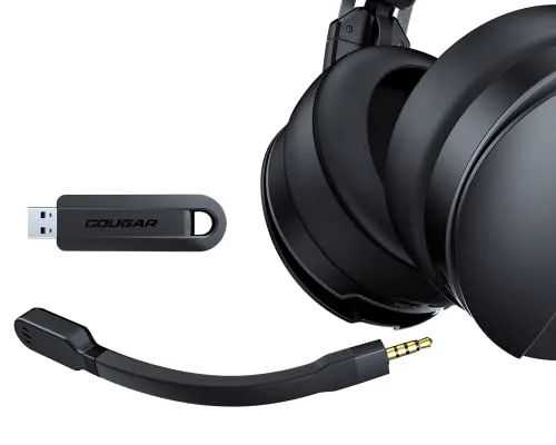 Cougar Omnes Essential Casque Gaming Sans-fil 2.4GHz 20h - vue 4
