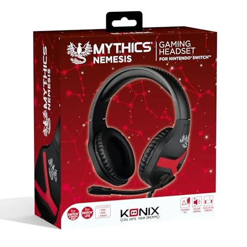 KONIX Mythics Nemesis Casque Gaming Filaire 40mm - vue 4