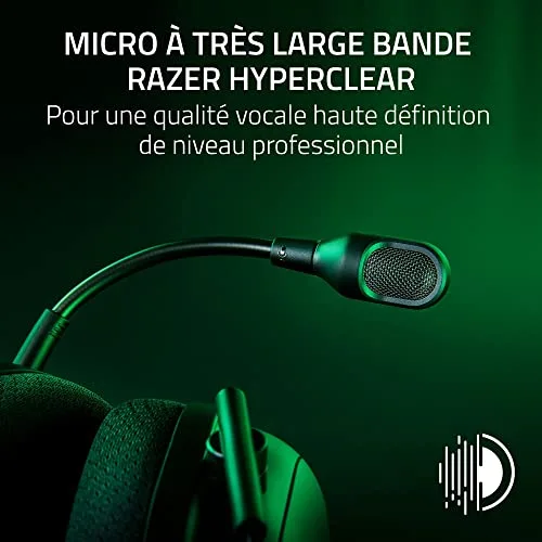 Razer BlackShark V2 Pro Sans-fil Haut-parleurs Titane 50mm - vue 2