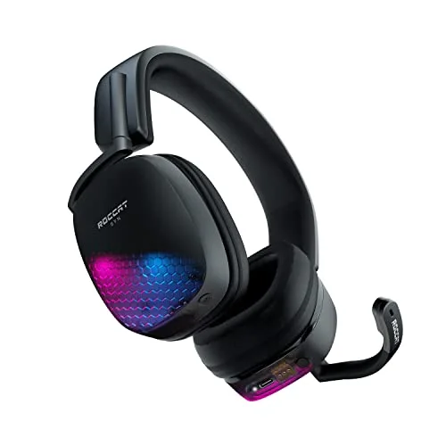 ROCCAT Syn Max Air Casque Gaming Sans Fil 3D Noir - vue 9