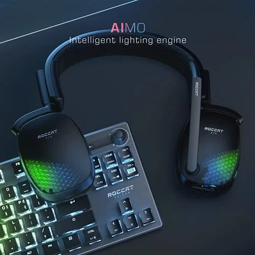 ROCCAT Syn Pro Air Noir Casque Gaming Sans Fil Audio 3D - vue 3
