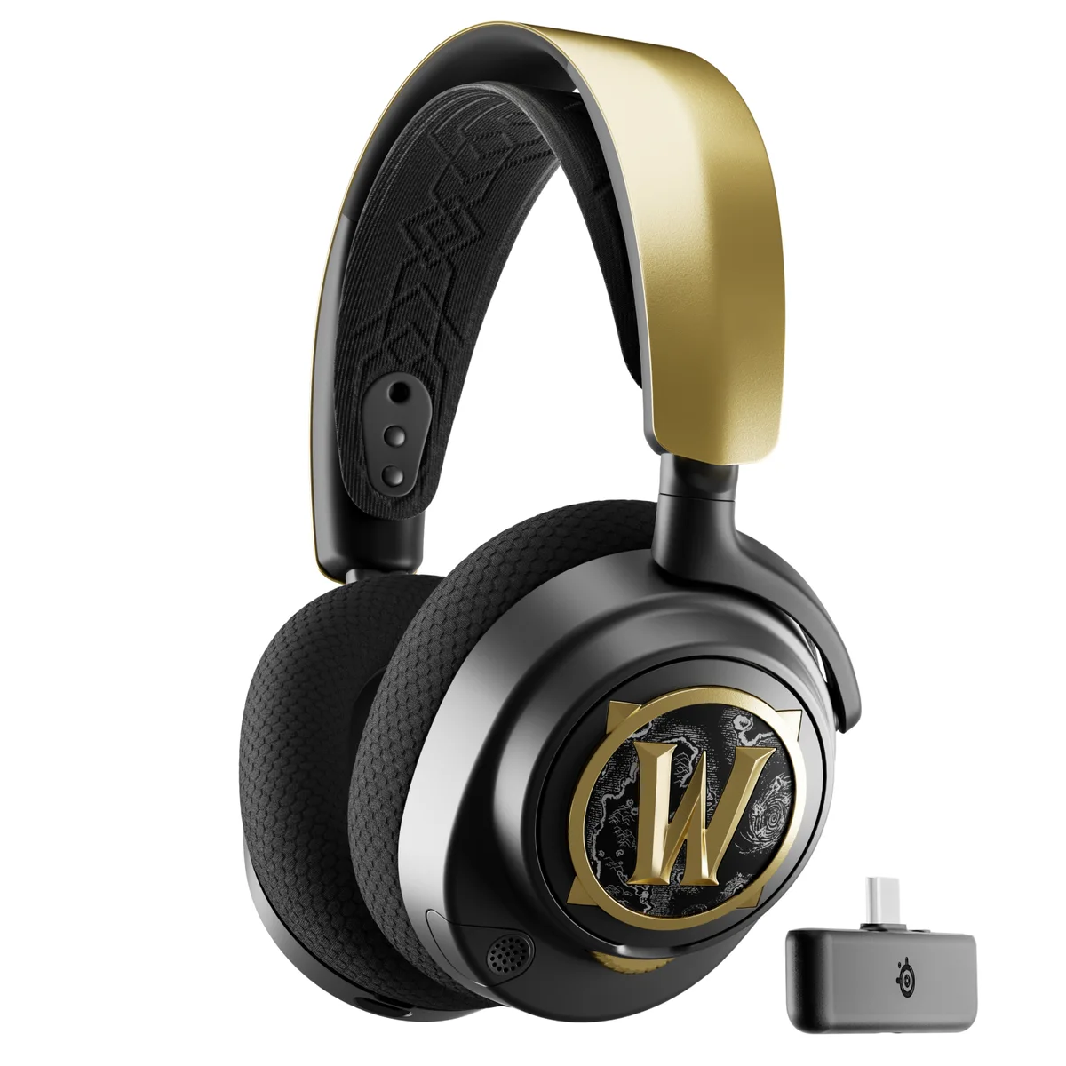 SteelSeries Arctis Nova 7 WOW Edition Noir et Doré