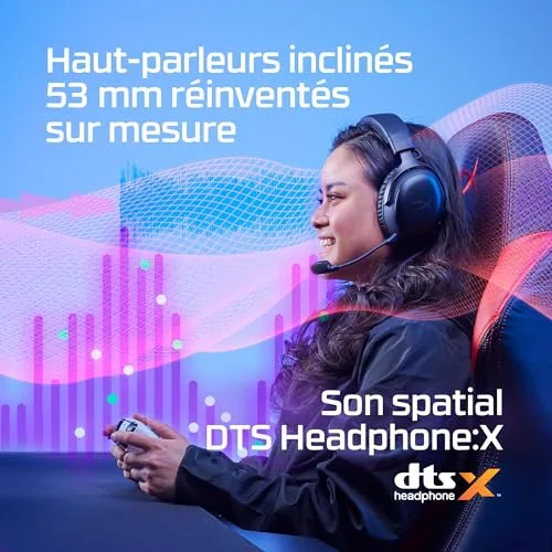 Casque PC Hyper X Cloud III Wireless est un nouveau chapitre dans la légende du casque Cloud II. - vue 2