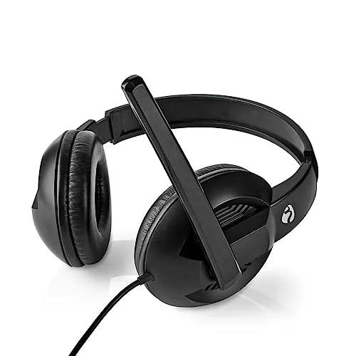 Nedis CHSTU210BK Casque PC Circum-aural USB-C avec Micro Rabattable - vue 6