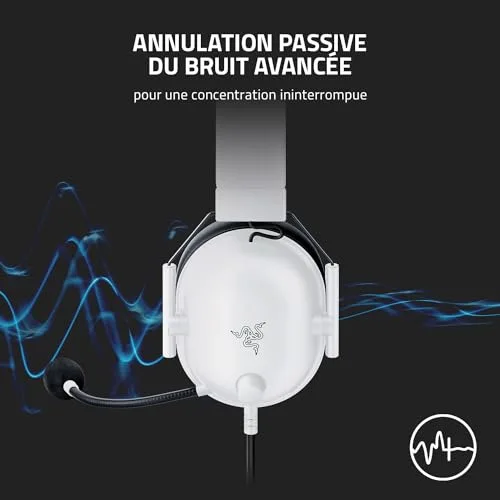 Razer BlackShark V2 X Blanc - vue 6
