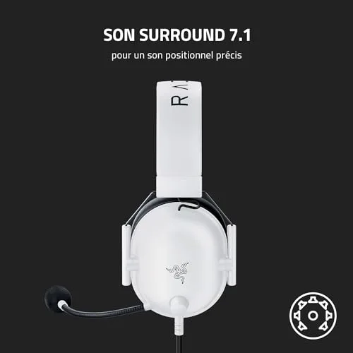 Razer BlackShark V2 X Blanc - vue 8