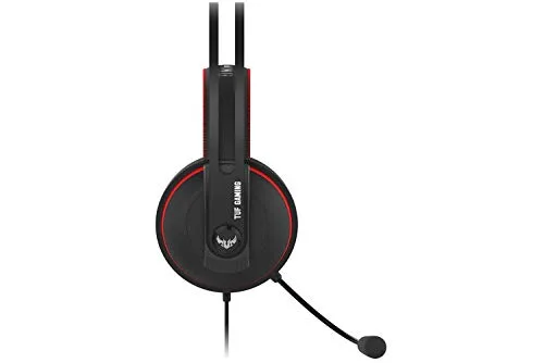 Casque TUF H7 rouge - ASUS - Micro-casque - Filaire - Circum-aural - vue 2