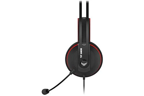 Casque TUF H7 rouge - ASUS - Micro-casque - Filaire - Circum-aural - vue 3