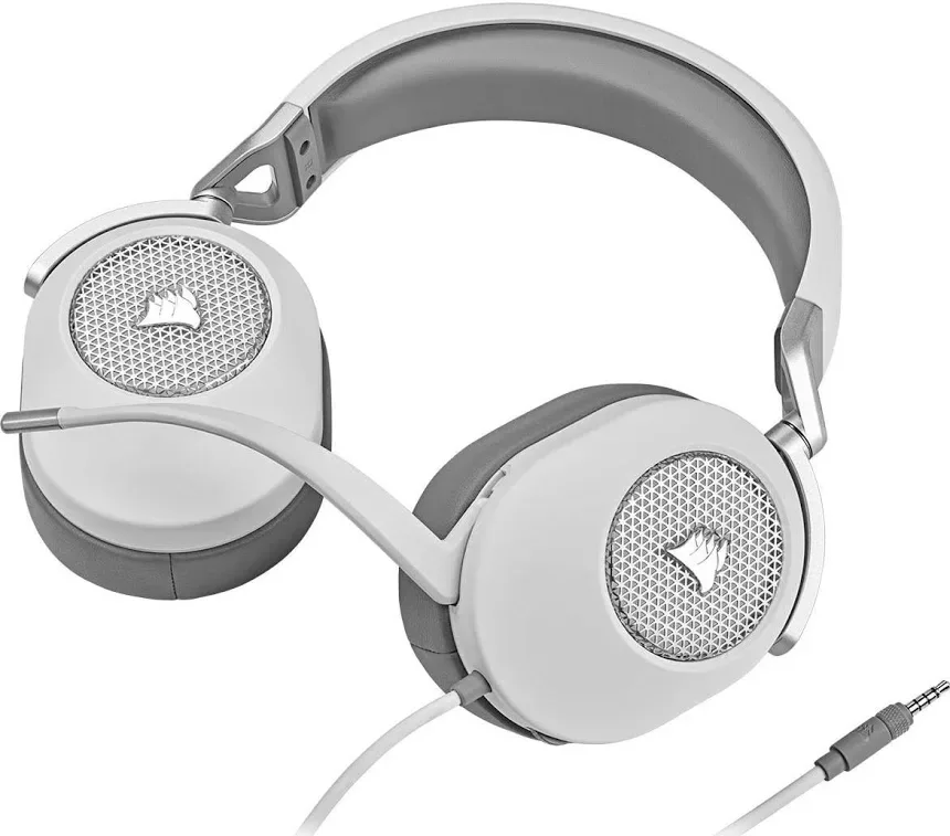 Corsair HS65 Surround Blanc - vue 4