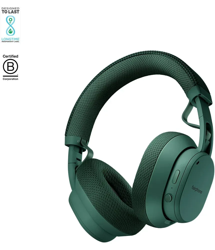 Fairphone Fairbuds XL Forest Green Blanc - vue 1