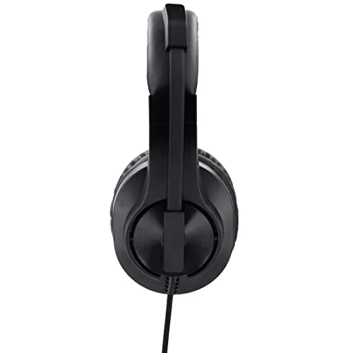 Hama Micro-casque supra-auriculaire filaire Stereo noir volume réglable Mise en sourdine du microphone ordinateur - vue 3