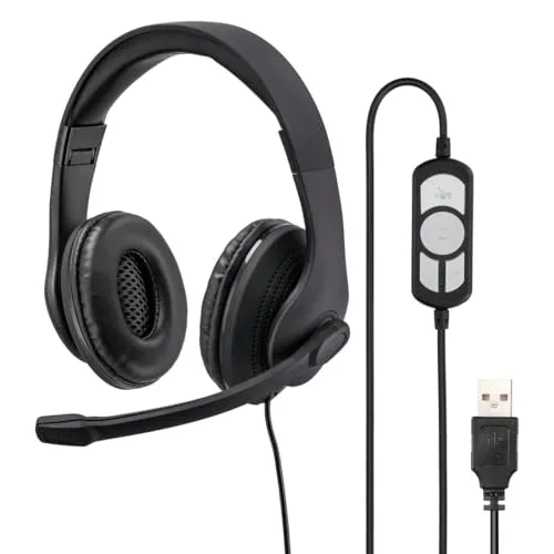 Hama HS-P100 micro-casque filaire noir