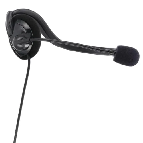 Hama NHS-P100 V2 Micro-casque supra-auriculaire filaire noir - vue 4