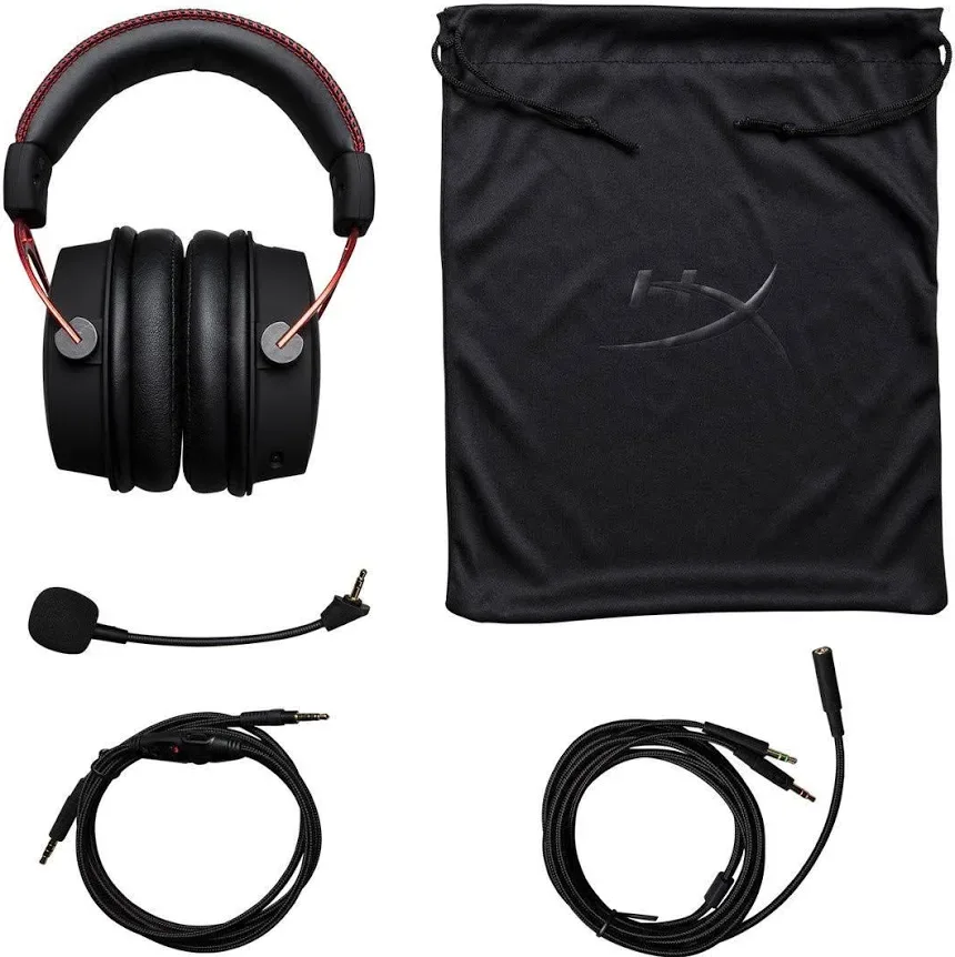 HyperX Cloud Alpha Noir - vue 3