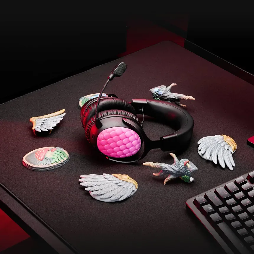 HyperX Cloud III S Wireless Rouge - vue 3