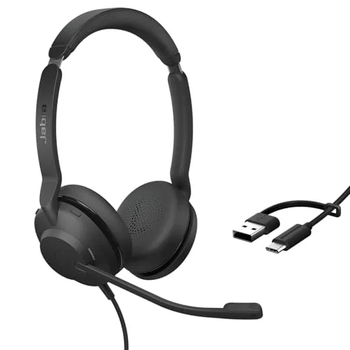 Jabra Evolve2 30 SE Micro-casque supra-auriculaire filaire USB-A/C stéréo noir