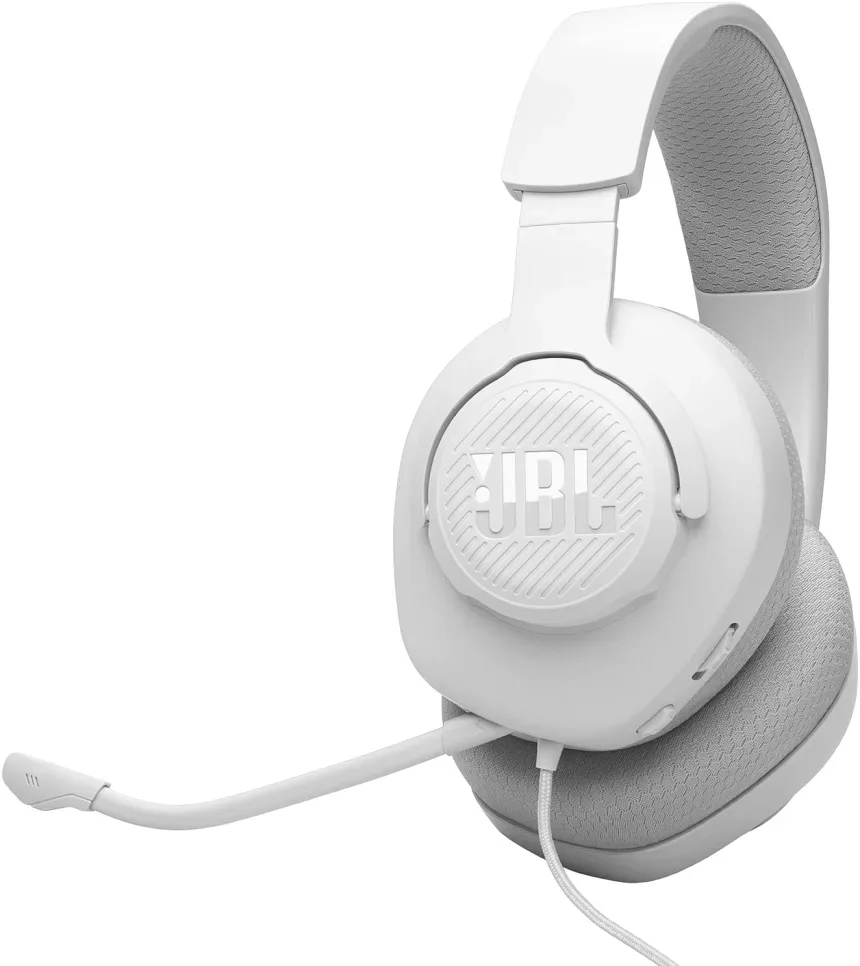 JBL Quantum 100M2 Blanc - vue 1