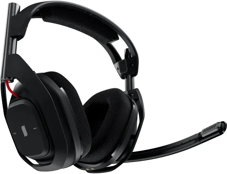 Logitech G Astro A50 Lightspeed Noir - vue 3