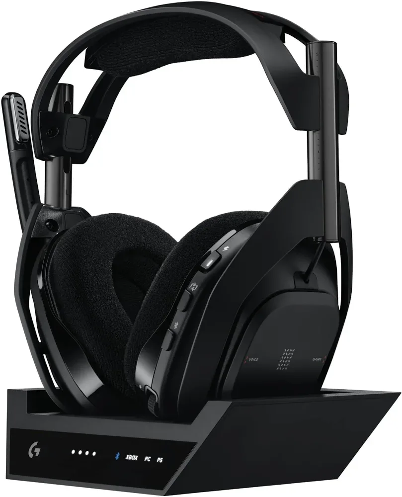 Logitech G Astro A50 X Lightspeed Noir - vue 1