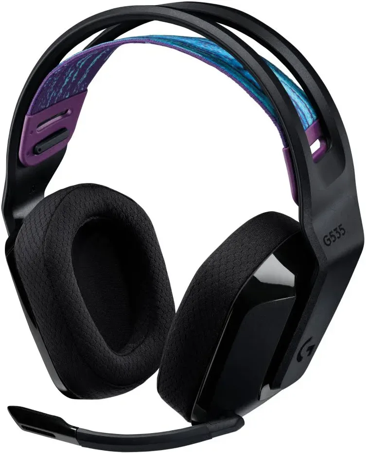 Logitech G G535 Lightspeed Noir - vue 1