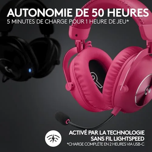 Logitech G PRO X 2 Lightspeed - vue 3