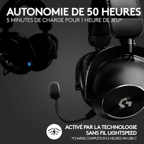 Logitech G PRO X 2 Lightspeed - vue 3