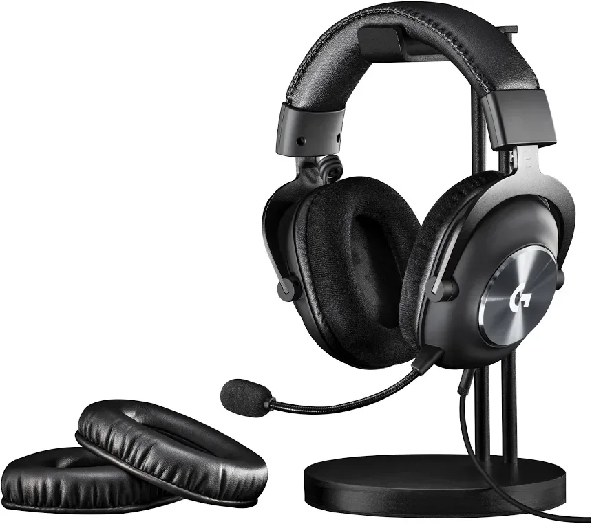 Logitech G Pro X Lightspeed Noir - vue 3