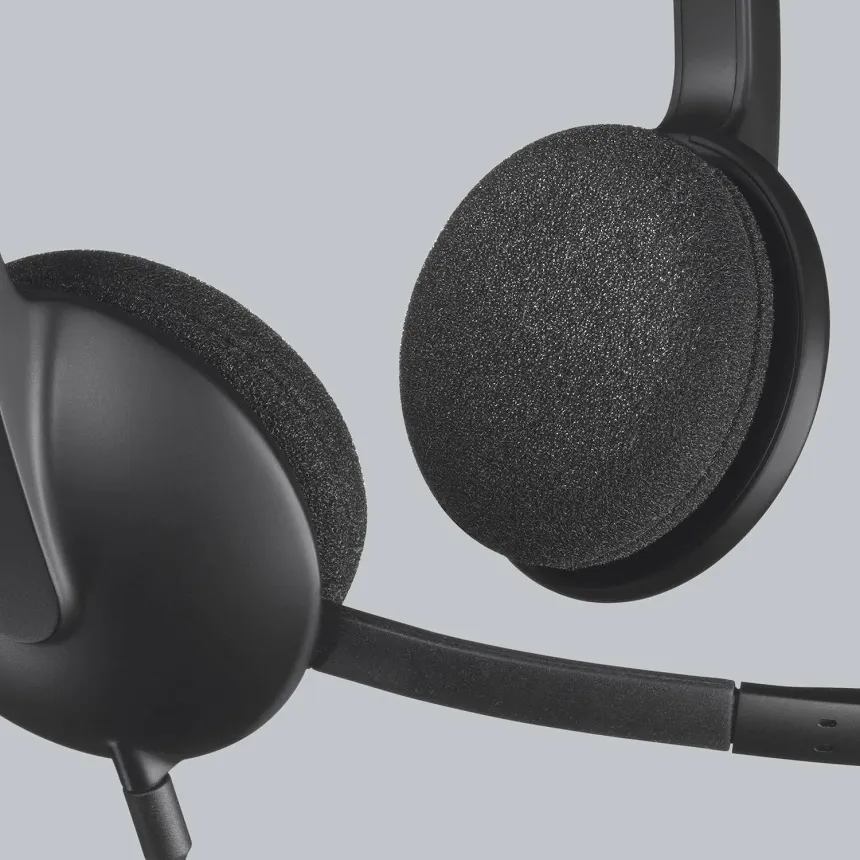 Logitech H340 Noir - vue 4