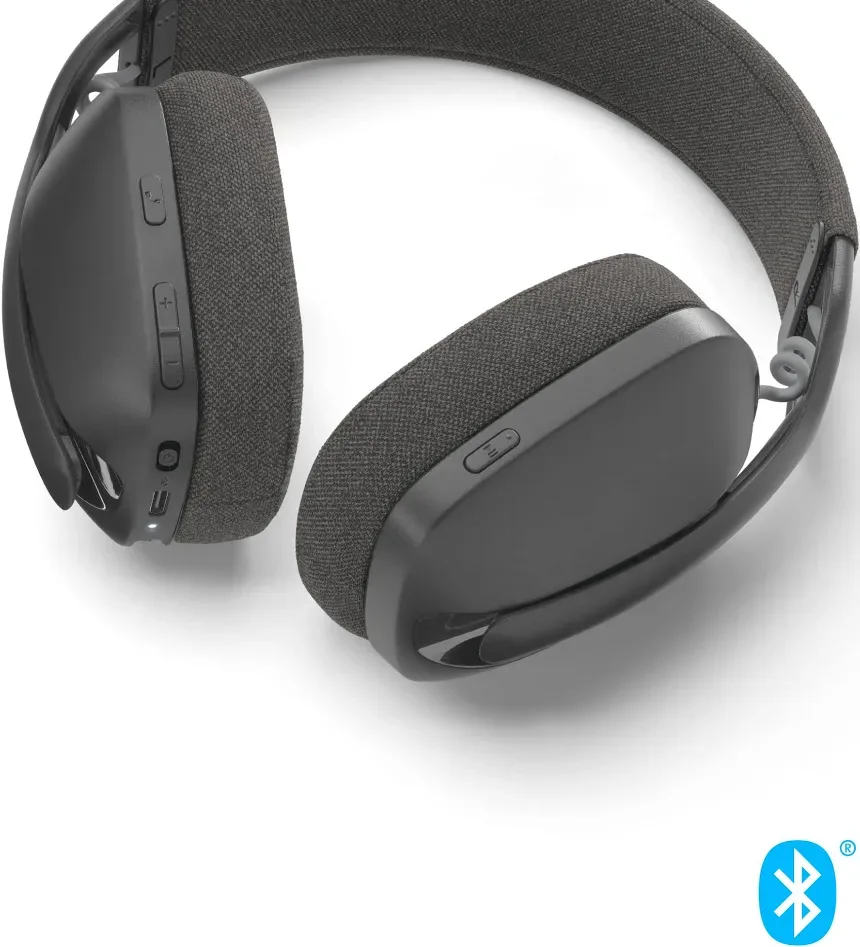 Logitech Zone Vibe 100 Noir - vue 3