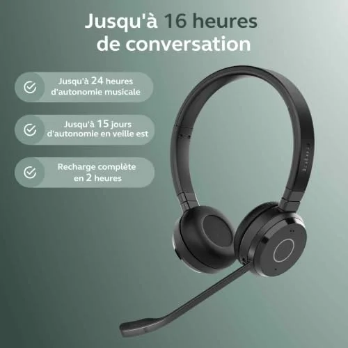 Jabra Evolve 65 TE Stereo - vue 6