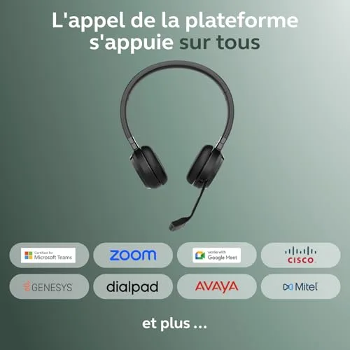 Jabra Evolve 65 TE Stereo - vue 9