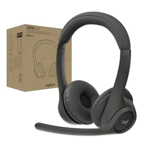 Logitech Zone 305 Micro-casque Bluetooth 5.3 20h ANC