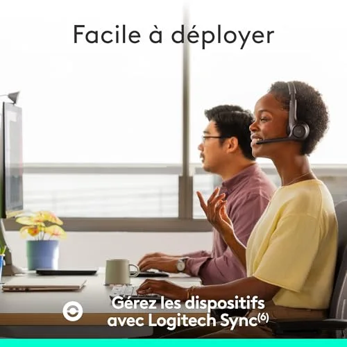 Logitech Zone 305 Micro-casque Bluetooth 5.3 20h ANC - vue 9