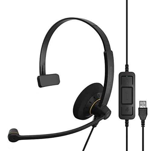 EPOS IMPACT SC 30 USB ML Casque Mono USB Filaire Noir - vue 6