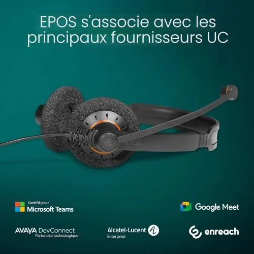 EPOS IMPACT SC 60 USB ML Casque Filaire USB Binaural - vue 3
