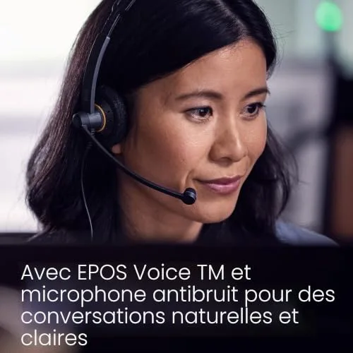 EPOS IMPACT SC 60 USB ML Casque Filaire USB Binaural - vue 5
