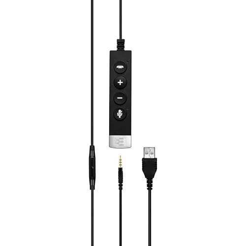 EPOS IMPACT SC 665 USB Micro-casque sur-oreille filaire Noir argent - vue 9