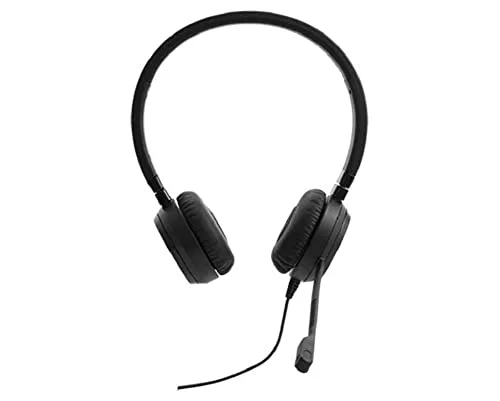 Lenovo Pro Wired Stereo VOIP Filaire USB-C Noir