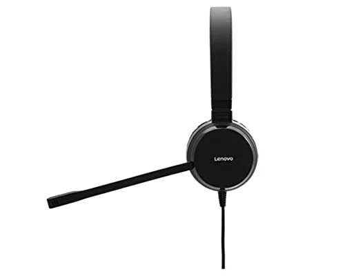 Micro-casque filaire LENOVO Pro Wired Stereo VOIP - Noir - vue 2