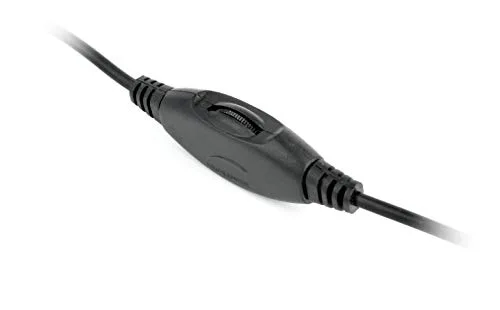 Gembird MHS-001 Casque circum-aural filaire noir brillant avec micro - vue 2